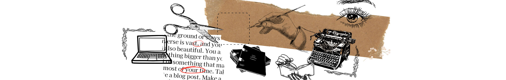 Header image Writing, Editing and Mediating
